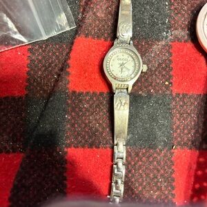 Gucci Metallic Silver Bracelet Watch